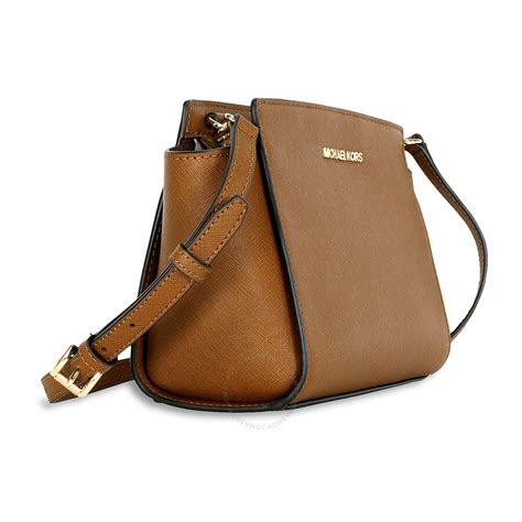 michael kors selma md messenger|Selma Medium Saffiano Leather Messenger Bag .